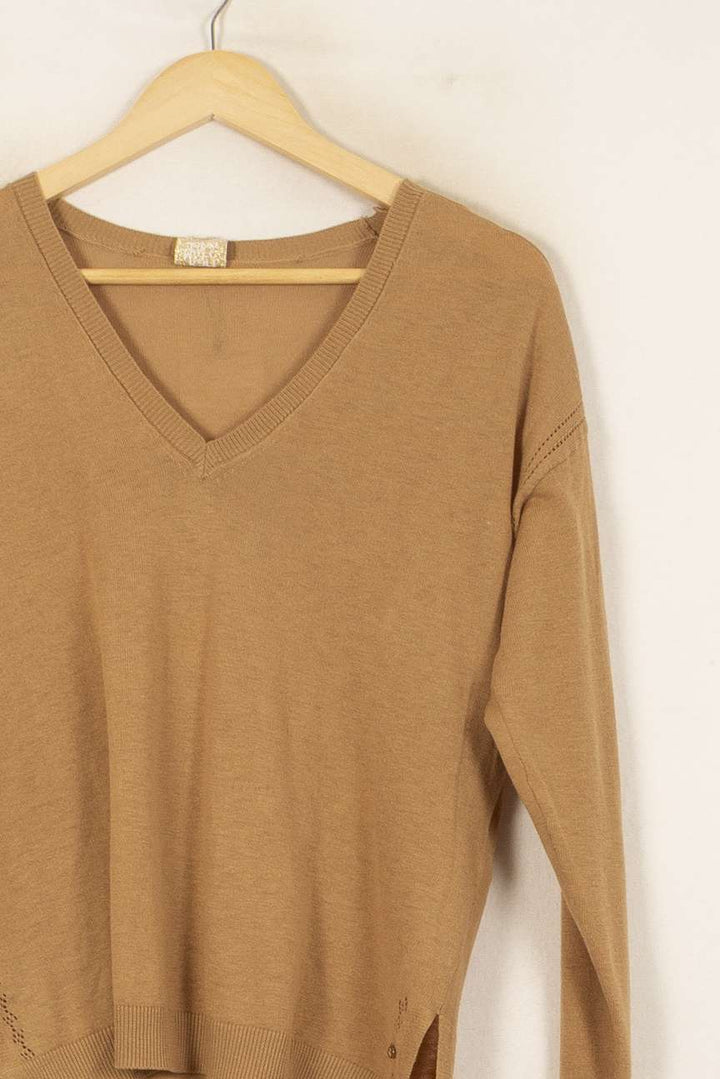 Pull Marron - Taille XS/34 de la marque Karl Marc John | PARAD45126 - Vendu par Paradigme - Image 3