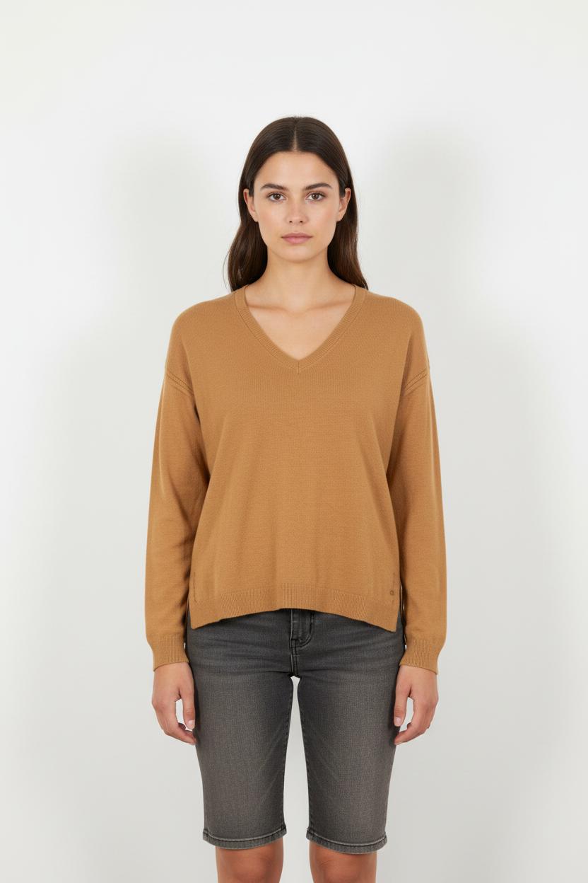 Pull Marron - Taille XS/34