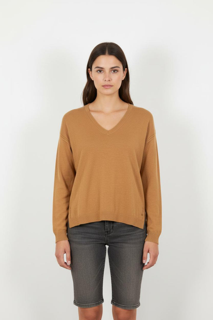 Pull Marron - Taille XS/34