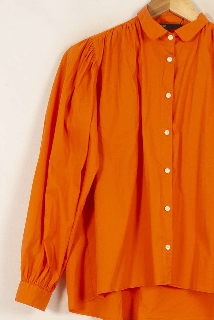 Chemise Orange - Taille S/36 de la marque Maje | PARAD45128 - Vendu par Paradigme - Image 3