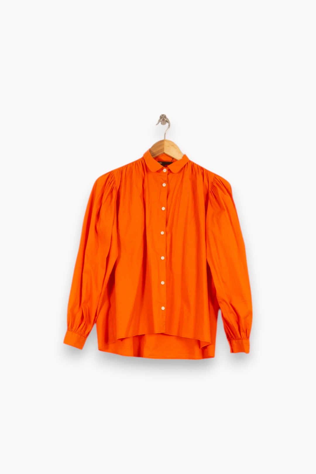 Chemise Orange - Taille S/36 de la marque Maje | PARAD45128 - Vendu par Paradigme - Image 2