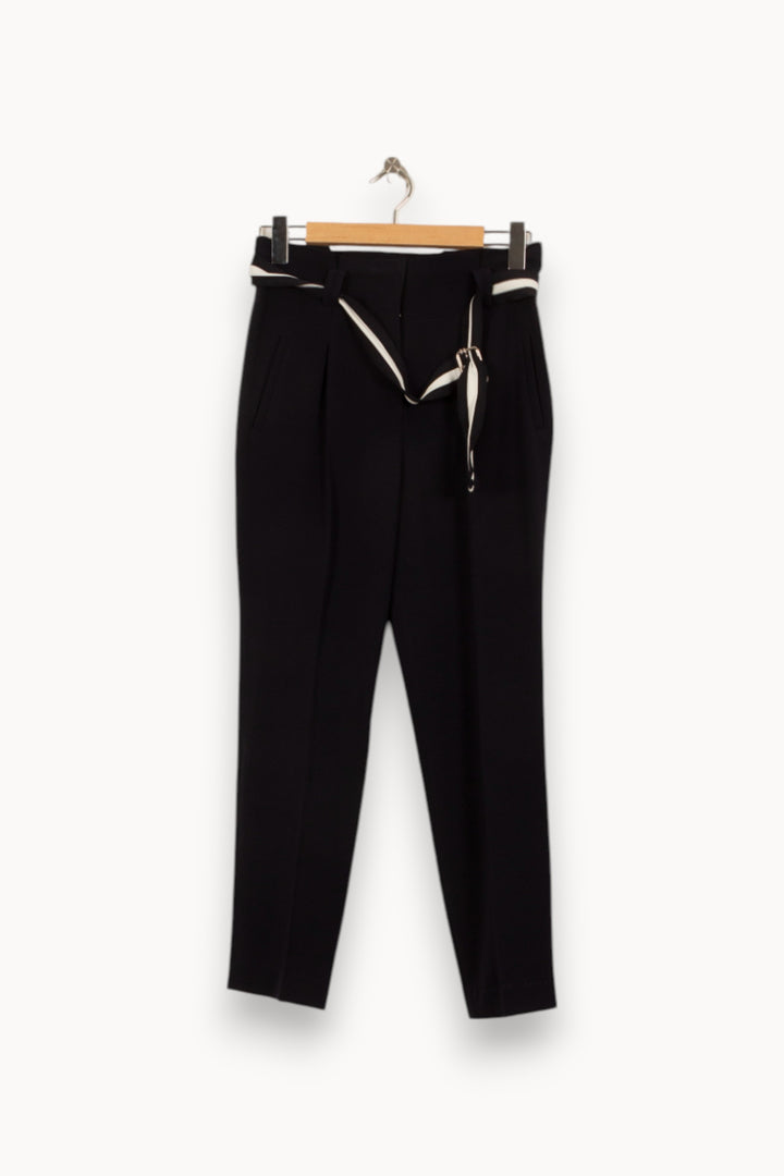 Pantalon Noir - Taille S/36 de la marque Claudie Pierlot | PARAD45132 - Vendu par Paradigme - Image 2