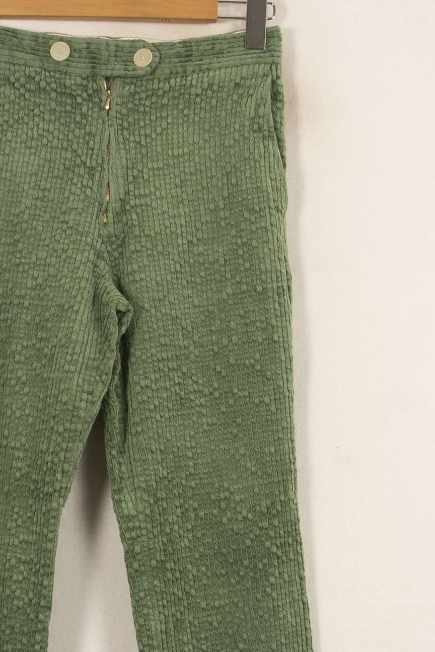 Pantalon Vert - Taille M/38 de la marque Sandro | PARAD45133 - Vendu par Paradigme - Image 3