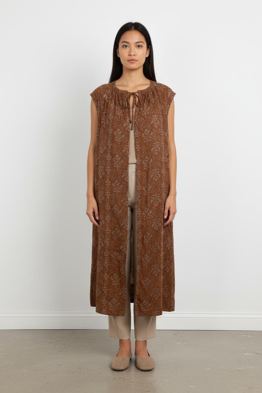 Robe Longue Marron - Taille S/36