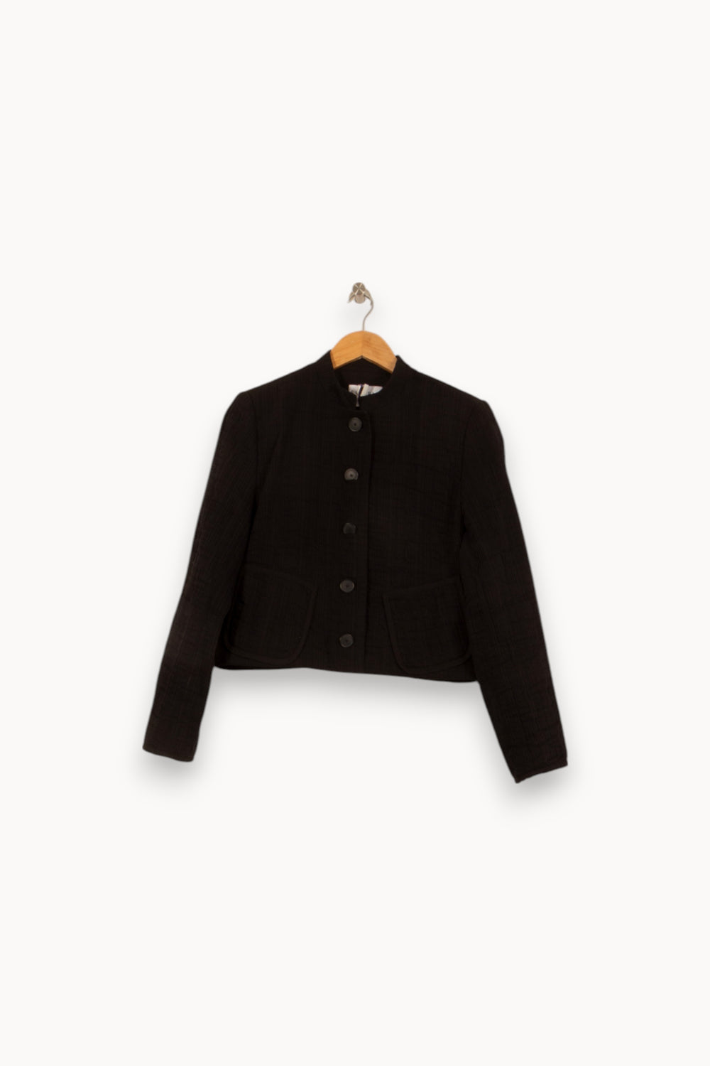 Veste Noire - Taille M/38 de la marque Claudie Pierlot | PARAD45143 - Vendu par Paradigme - Image 2