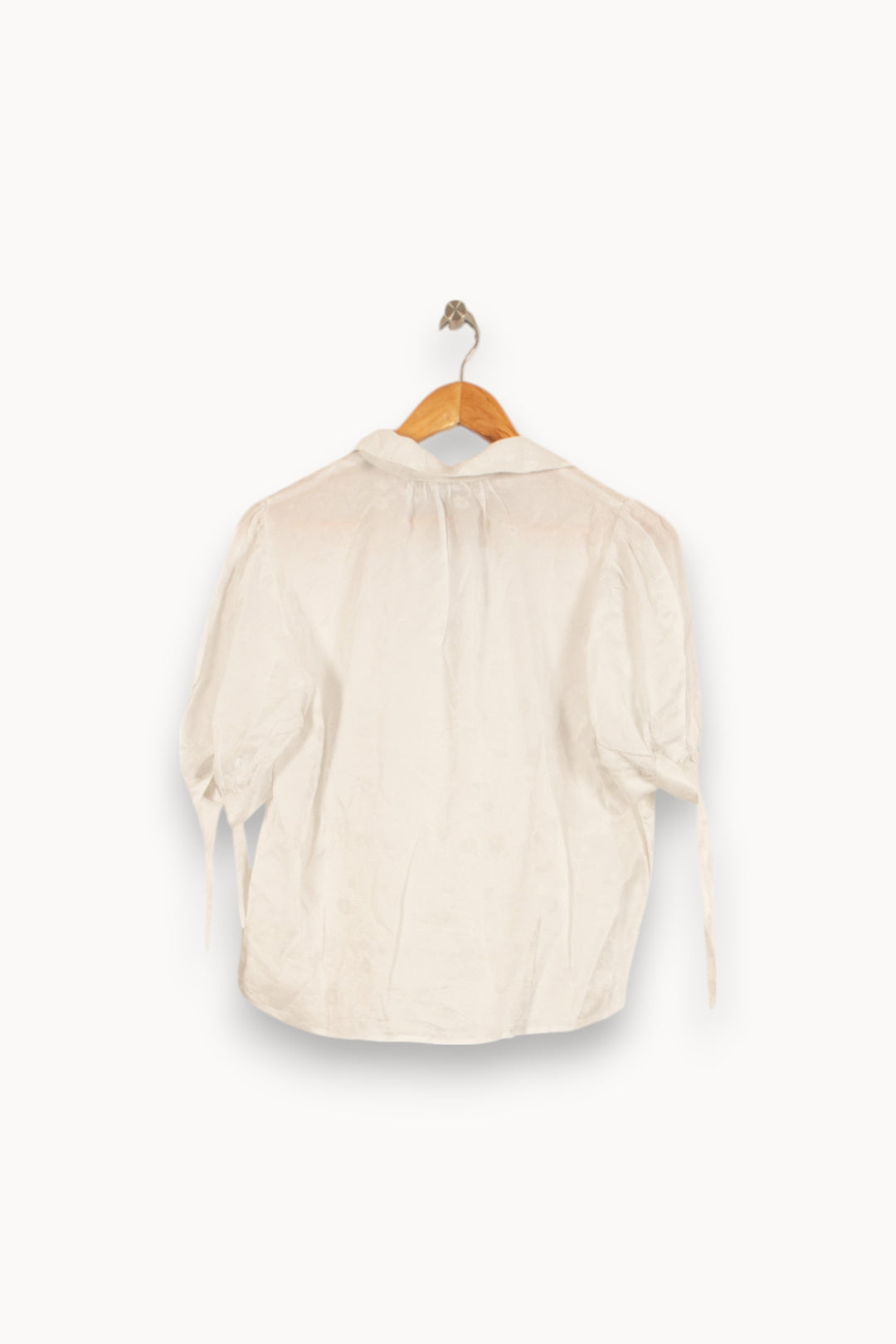 Blouse Blanche - Taille L/40 de la marque The Kooples | PARAD45144 - Vendu par Paradigme - Image 4
