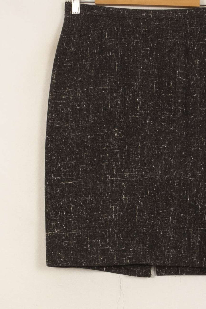 Jupe Droite Grise - Taille L/40 de la marque Gerard Darel | PARAD45146 - Vendu par Paradigme - Image 3