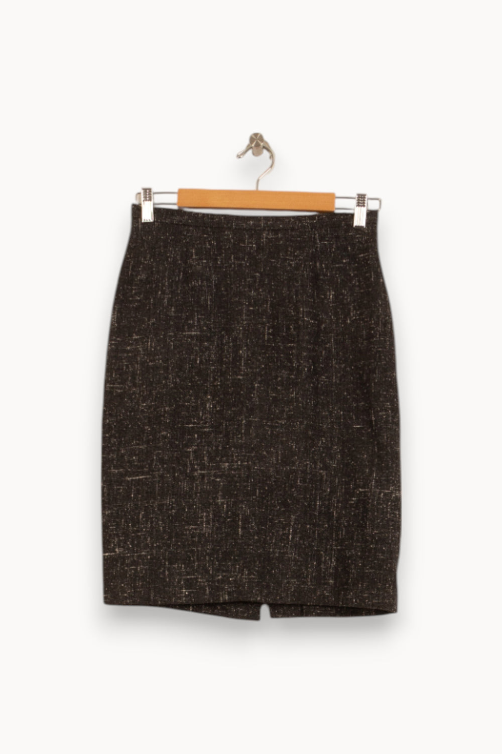 Jupe Droite Grise - Taille L/40 de la marque Gerard Darel | PARAD45146 - Vendu par Paradigme - Image 2