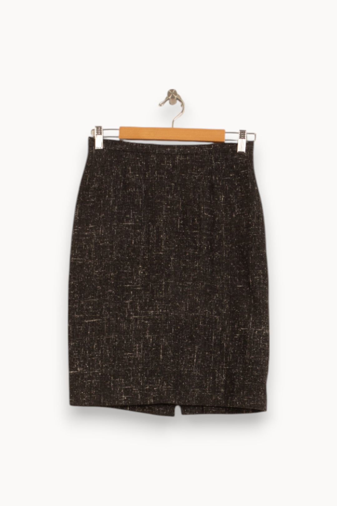 Jupe Droite Grise - Taille L/40 de la marque Gerard Darel | PARAD45146 - Vendu par Paradigme - Image 2