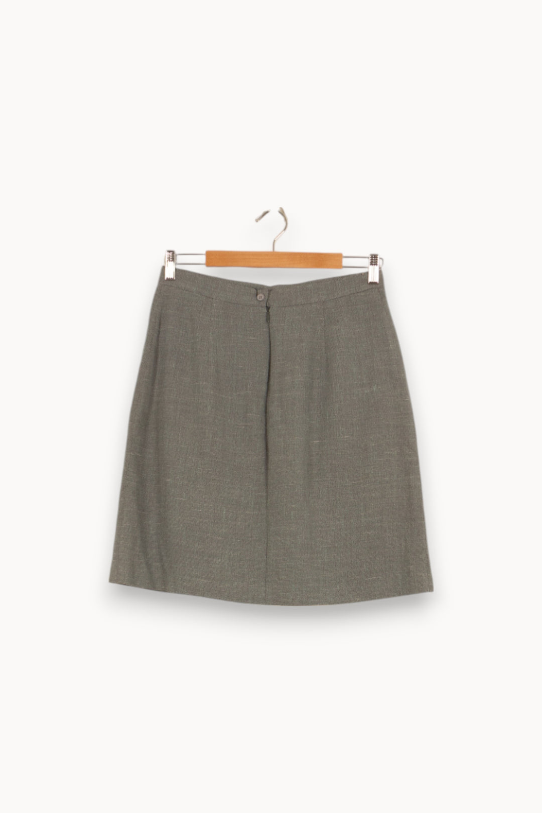 Jupe Droite Grise - Taille XL/42 de la marque Caroll | PARAD45147 - Vendu par Paradigme - Image 4