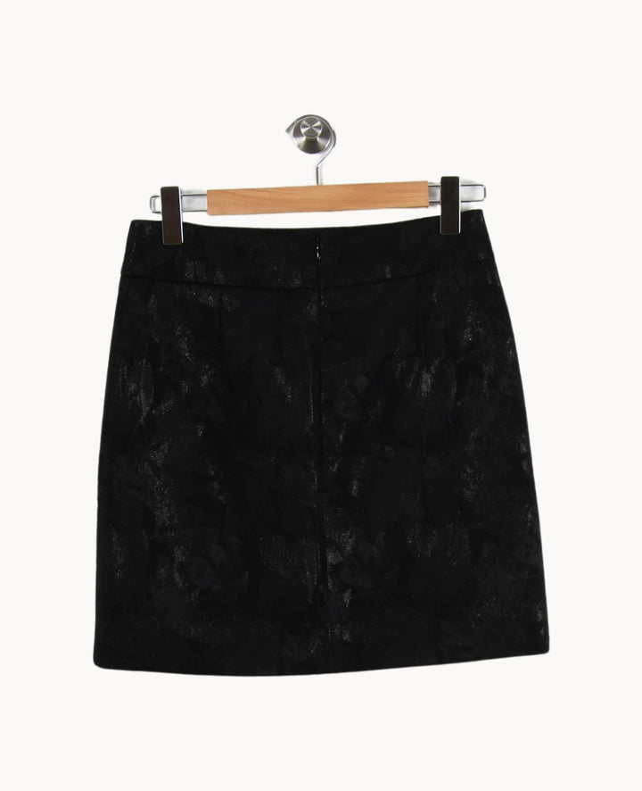 Jupe Courte Noire - Taille S/36 de la marque Caroll | PARAD45149 - Vendu par Paradigme - Image 4