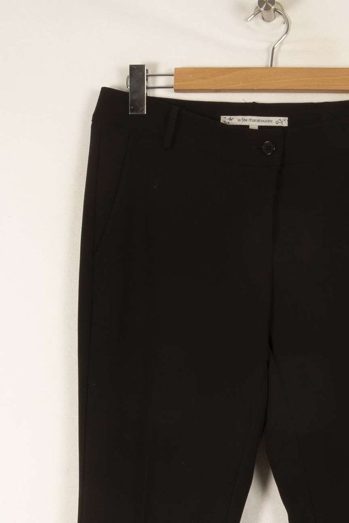 Pantalon noir - Taille L/40 de la marque La Fée Maraboutée | PARAD45161 - Vendu par Paradigme - Image 2
