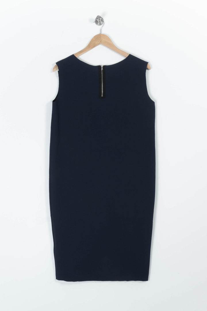 Robe bleu foncé - Taille M/38 de la marque La Fée Maraboutée | PARAD45167 - Vendu par Paradigme - Image 4