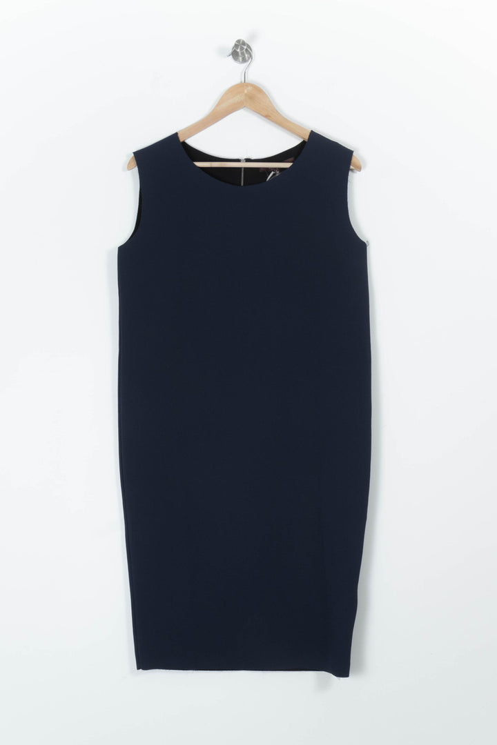 Robe bleu foncé - Taille M/38 de la marque La Fée Maraboutée | PARAD45167 - Vendu par Paradigme - Image 2