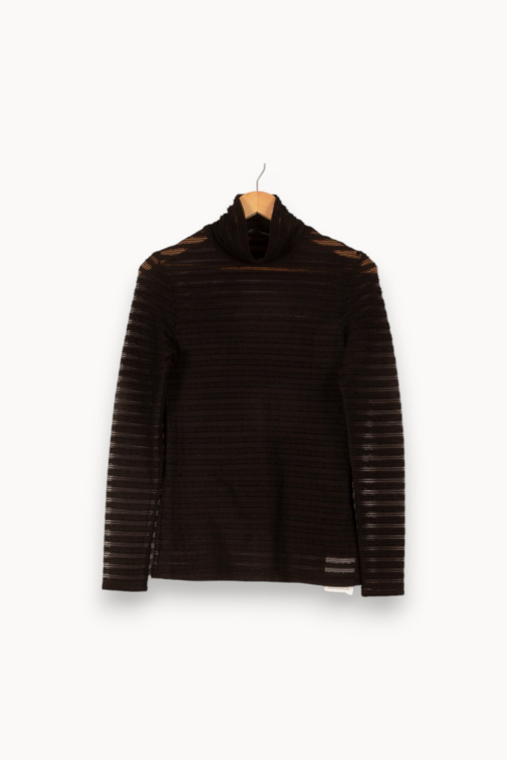 T-shirt manches longues noir - Taille S/36 de la marque One Step | PARAD45172 - Vendu par Paradigme - Image 1