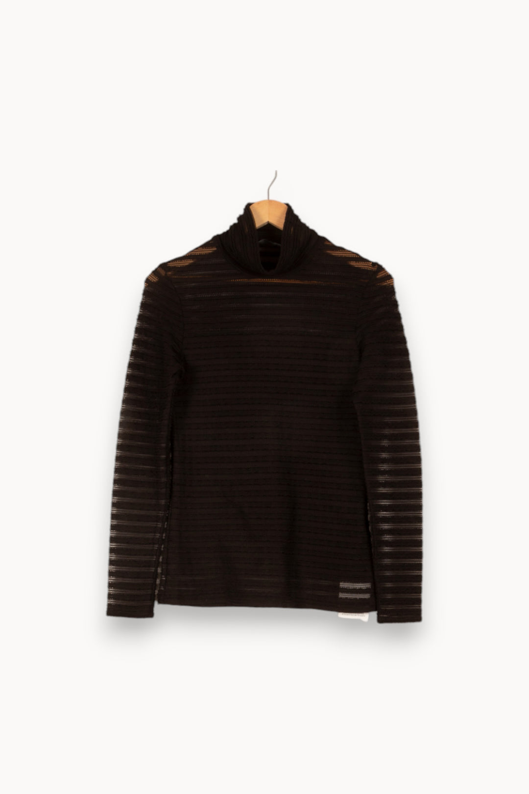 T-shirt manches longues noir - Taille S/36 de la marque One Step | PARAD45172 - Vendu par Paradigme - Image 1