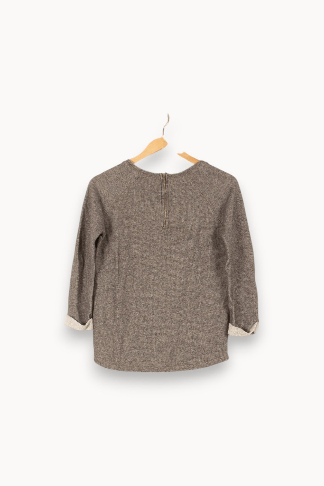 Sweat gris avec détails - Taille S/36 de la marque Sud express | PARAD45177 - Vendu par Paradigme - Image 3