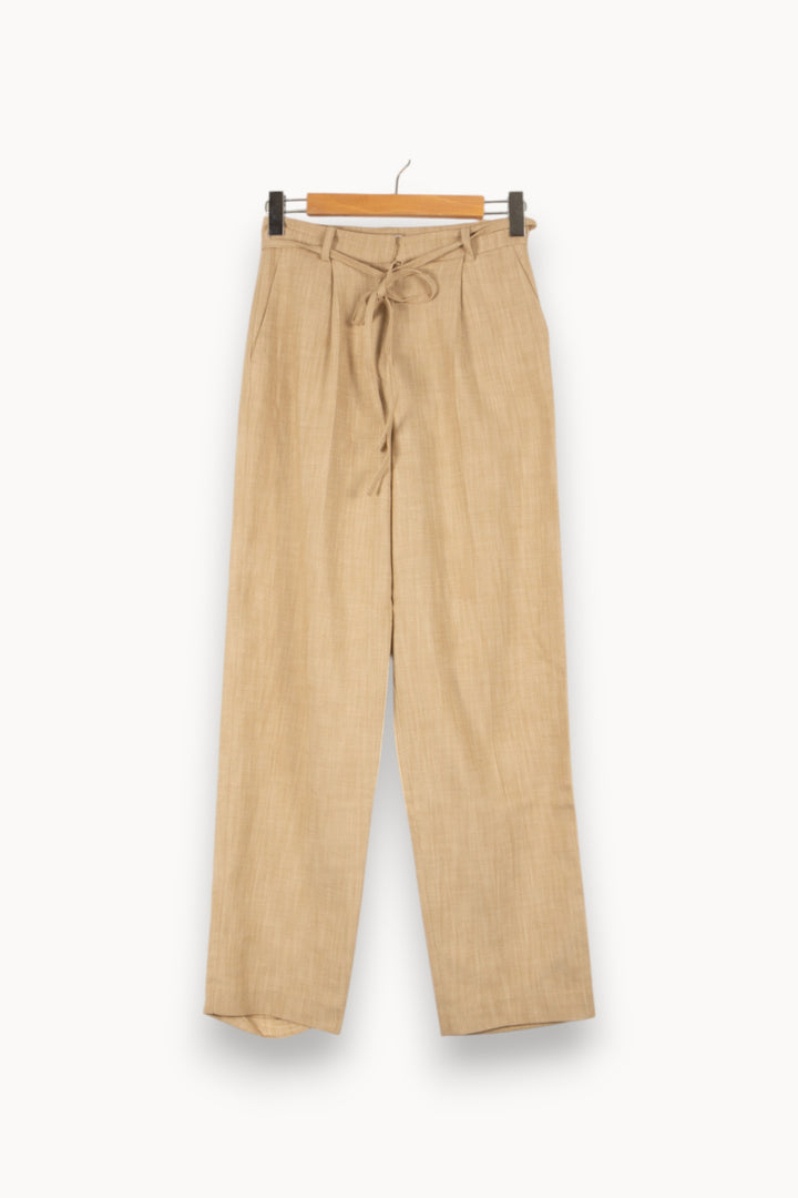 Pantalon beige - Taille S/36 de la marque Claudie Pierlot | PARAD45178 - Vendu par Paradigme - Image 1