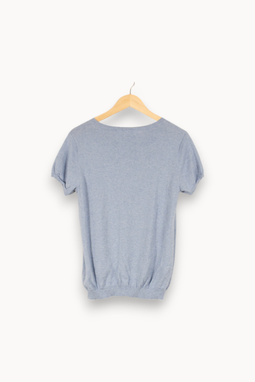T-shirt bleu - Taille XXL/44 de la marque Rodier | PARAD45179 - Vendu par Paradigme - Image 3