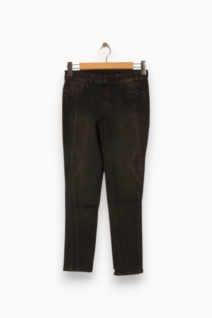 Jean noir - Taille M/38 de la marque One Step | PARAD45184 - Vendu par Paradigme - Image 1