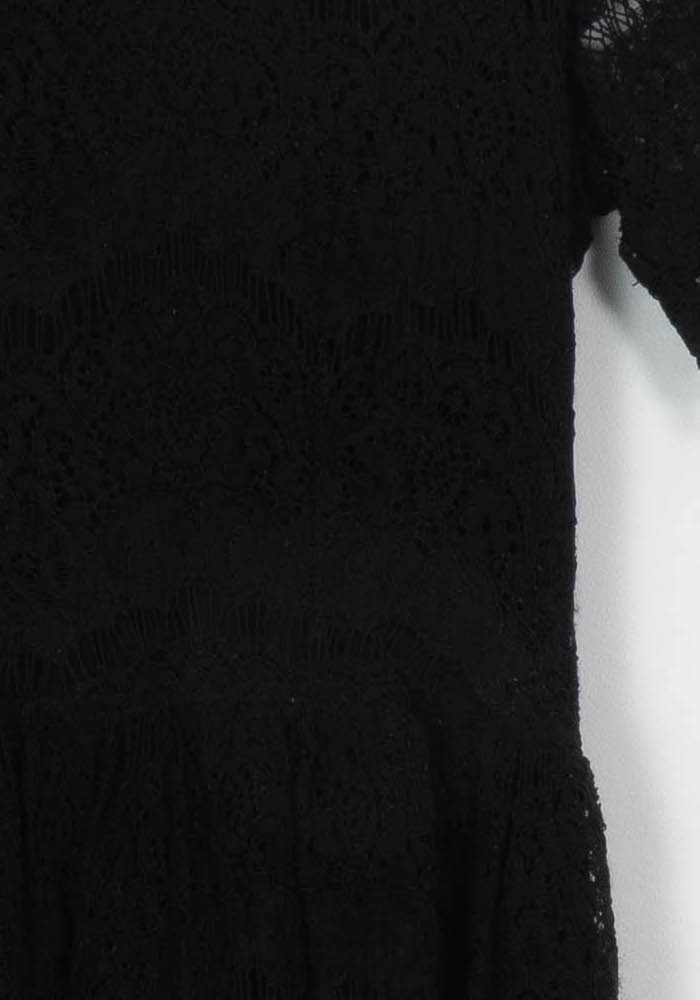 Robe noire en dentelle - Taille M/38 de la marque Suncoo | PARAD45186 - Vendu par Paradigme - Image 3