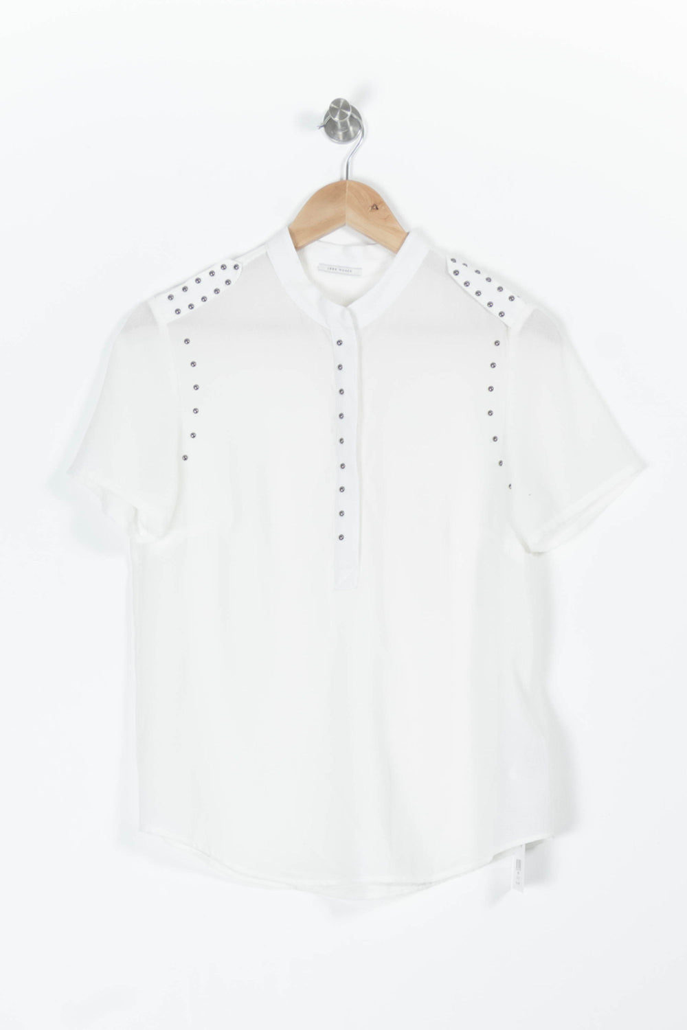 Blouse blanche - Taille S/36 de la marque IKKS | PARAD45193 - Vendu par Paradigme - Image 2