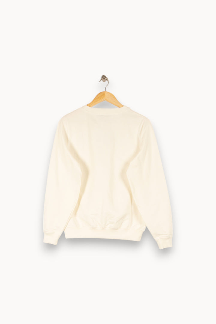 Sweat blanc et jaune - Taille S/36 de la marque Imprevu | PARAD45197 - Vendu par Paradigme - Image 3