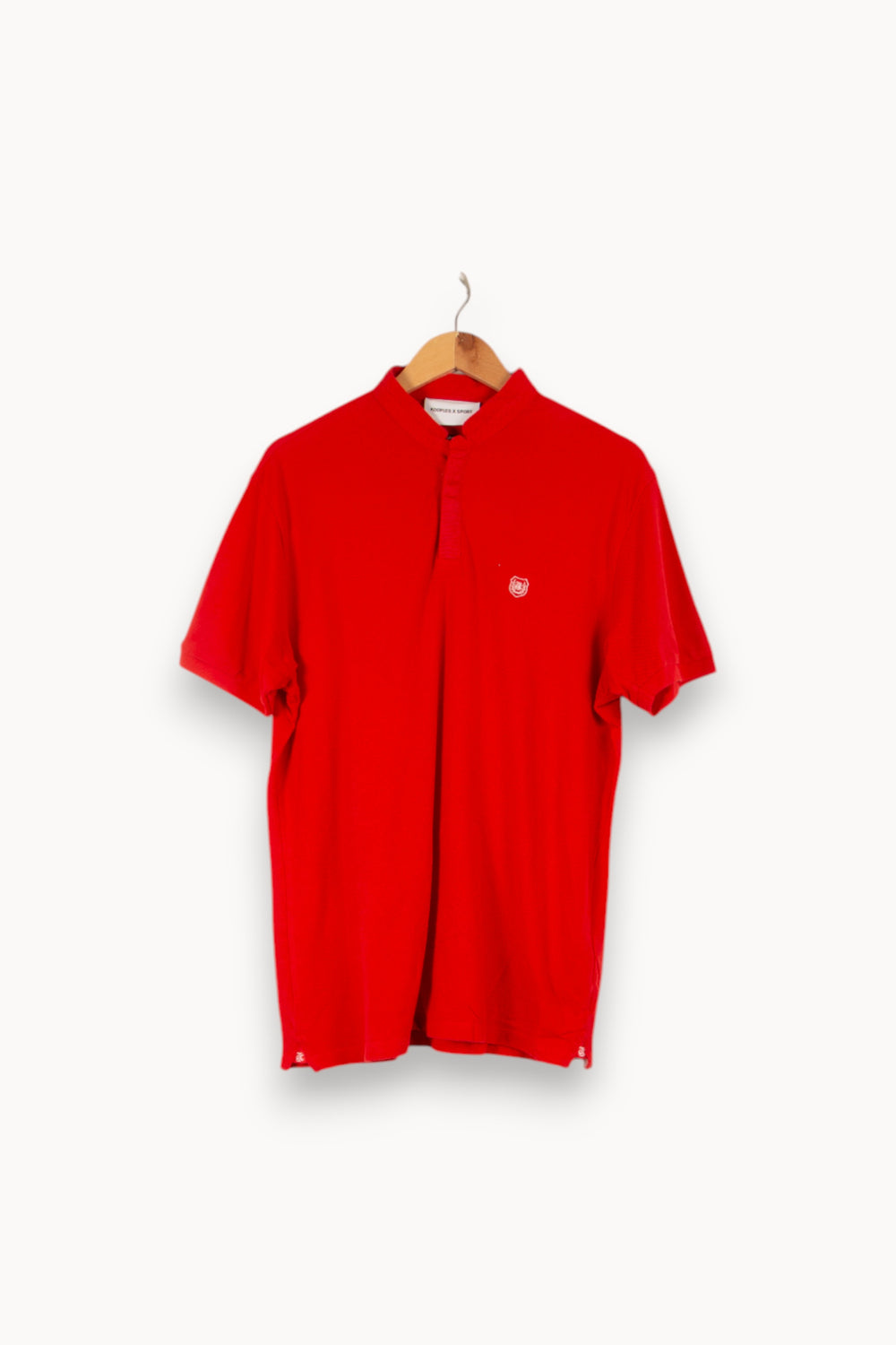 Polo rouge - Taille L/40 de la marque The Kooples | PARAD45217 - Vendu par Paradigme - Image 1
