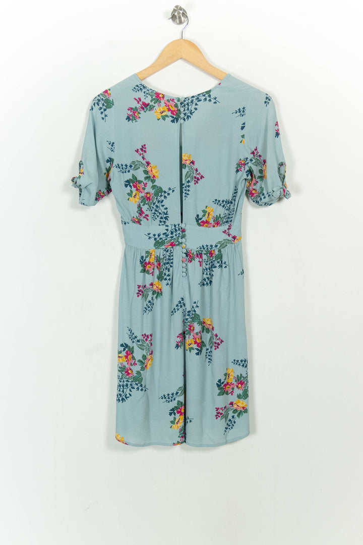 Robe bleue à motifs - Taille XS/34 de la marque Petite Mendigote | PARAD45225 - Vendu par Paradigme - Image 4