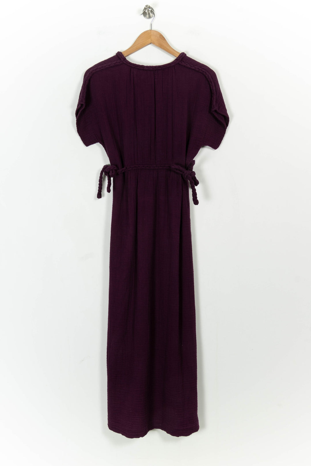 Robe longue violette - Taille XS/34 de la marque La Fée Maraboutée | PARAD45232 - Vendu par Paradigme - Image 4