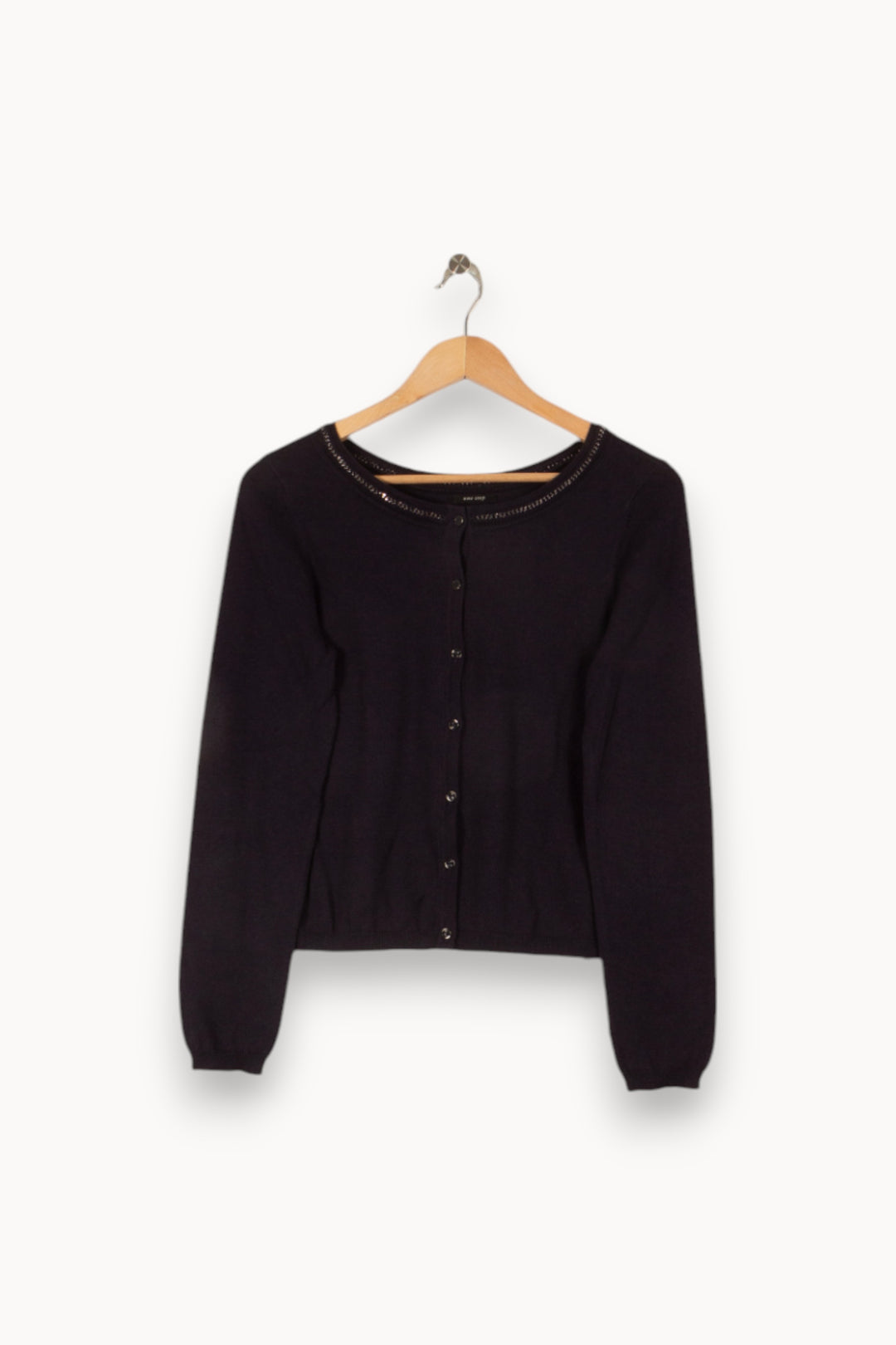 Cardigan bleu foncé - Taille S/36 de la marque One Step | PARAD45241 - Vendu par Paradigme - Image 1