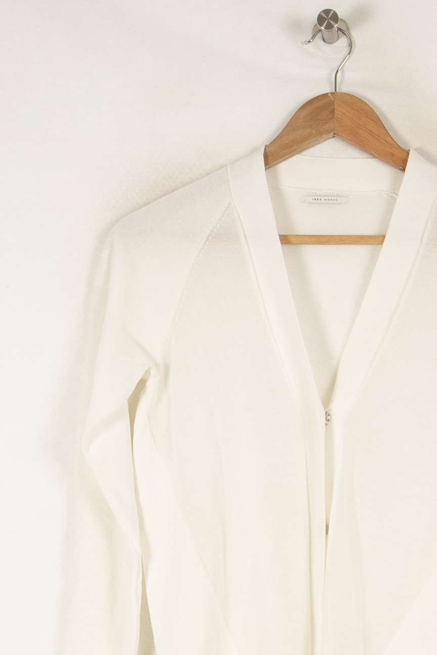 Cardigan blanc - Taille S/36 de la marque IKKS | PARAD45242 - Vendu par Paradigme - Image 2