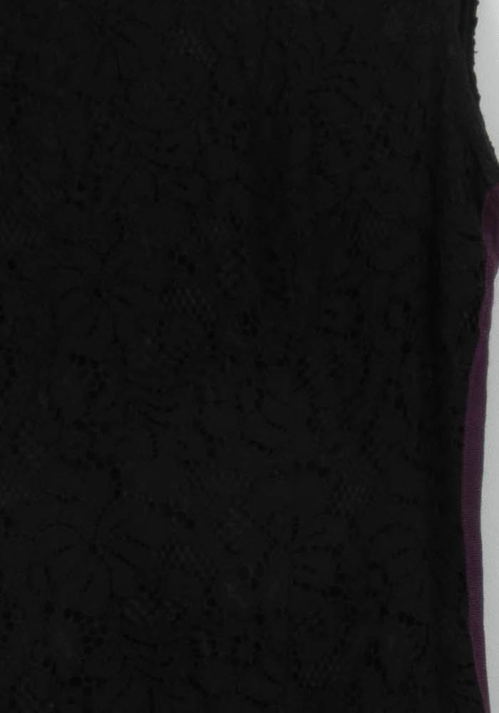 Robe noire en dentelle - Taille S/36 de la marque IKKS | PARAD45247 - Vendu par Paradigme - Image 3