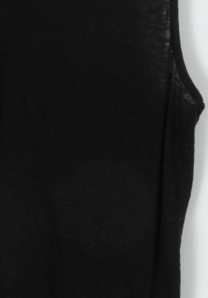 Débardeur noir - Taille S/36 de la marque La Fée Maraboutée | PARAD45258 - Vendu par Paradigme - Image 3