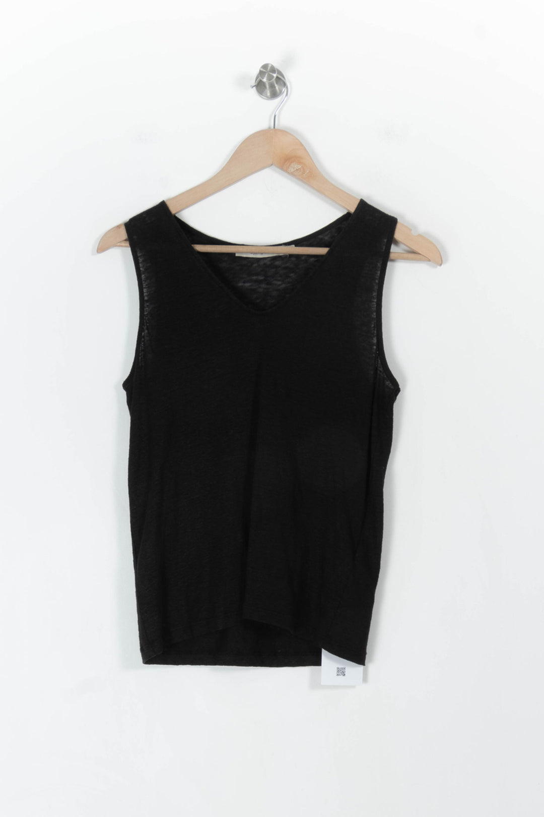 Débardeur noir - Taille S/36 de la marque La Fée Maraboutée | PARAD45258 - Vendu par Paradigme - Image 2