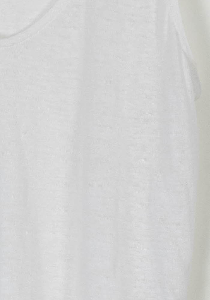 Débardeur blanc - Taille M/38 de la marque La Fée Maraboutée | PARAD45259 - Vendu par Paradigme - Image 3