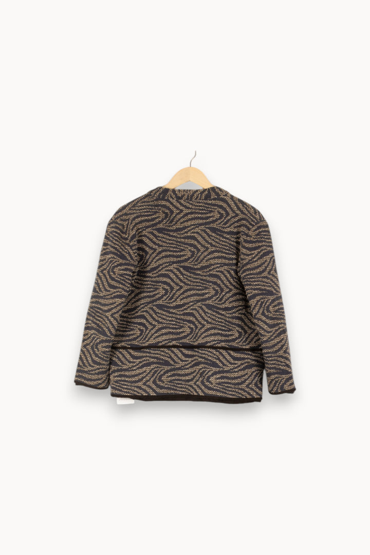 Veste bleue à motifs - Taille M/38 de la marque Balzac Paris | PARAD45271 - Vendu par Paradigme - Image 3