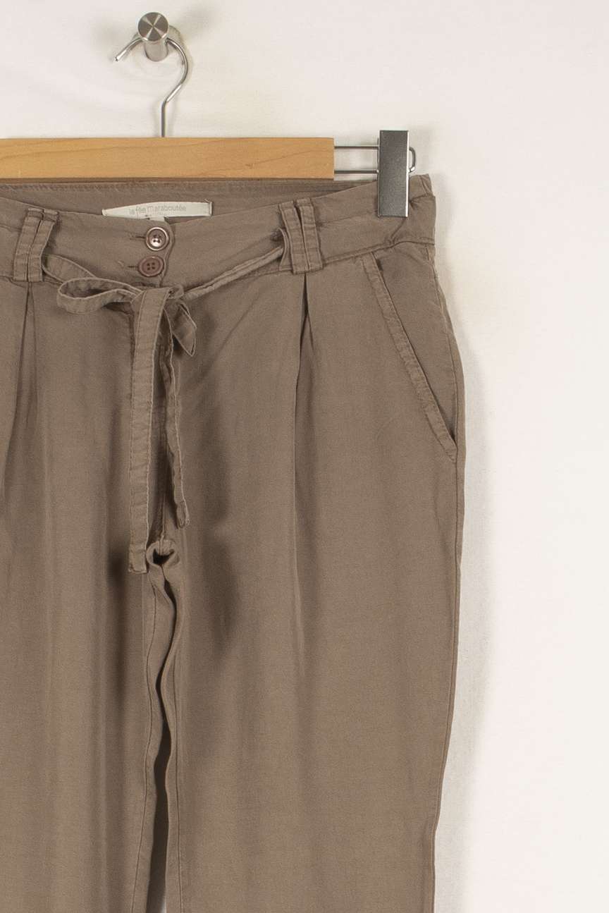 Pantalon gris - Taille S/36 de la marque La Fée Maraboutée | PARAD45274 - Vendu par Paradigme - Image 2
