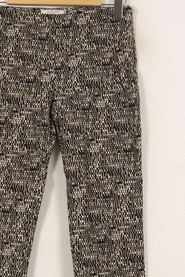 Pantalon Noir et Beige - Taille S/36 de la marque Gerard Darel | PARAD45289 - Vendu par Paradigme - Image 3