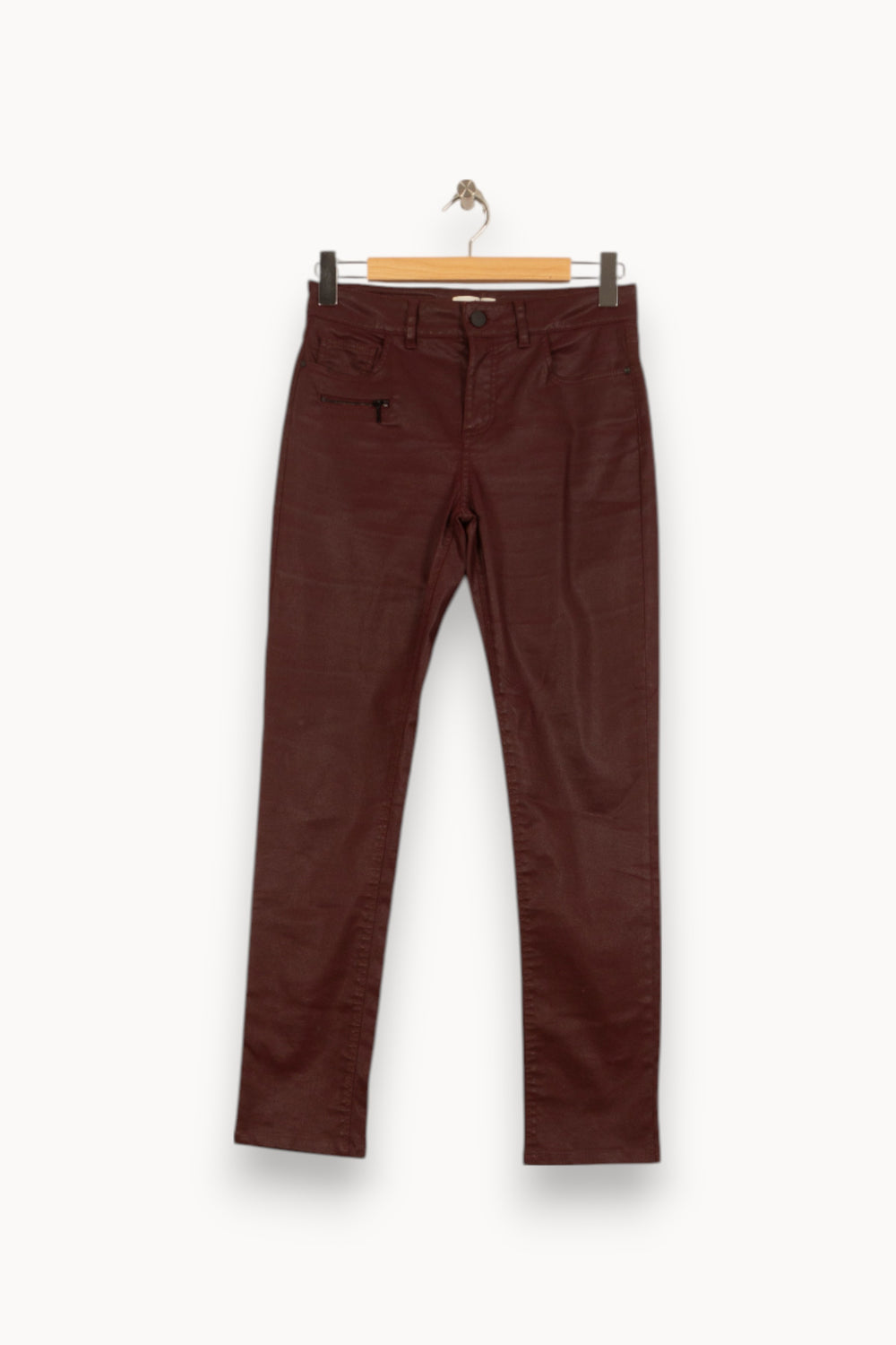 Slim Bordeaux - Taille S/36 de la marque Gerard Darel | PARAD45290 - Vendu par Paradigme - Image 2