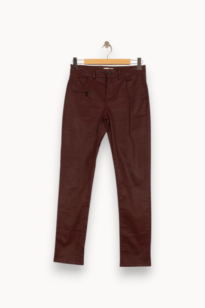 Slim Bordeaux - Taille S/36 de la marque Gerard Darel | PARAD45290 - Vendu par Paradigme - Image 2