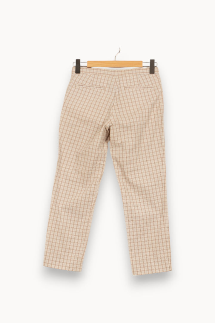 Pantalon Beige et Marron - Taille S/36 de la marque Paul & Joe | PARAD45291 - Vendu par Paradigme - Image 4