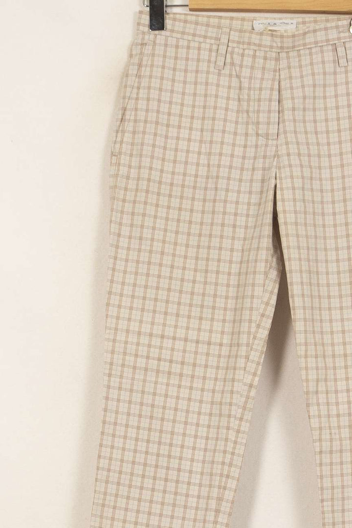 Pantalon Beige et Marron - Taille S/36 de la marque Paul & Joe | PARAD45291 - Vendu par Paradigme - Image 3