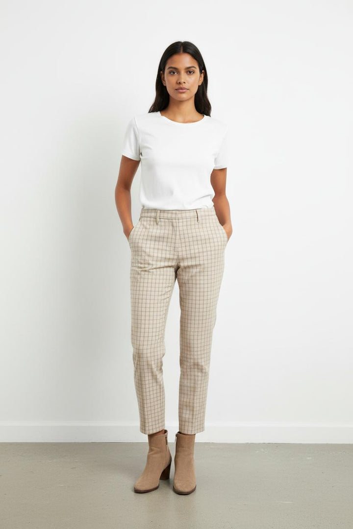 Pantalon Beige et Marron - Taille S/36