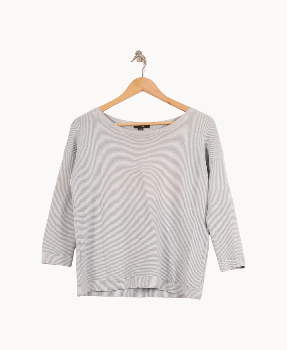 Pull Bleu - Taille S/36 de la marque Maison 123 | PARAD45299 - Vendu par Paradigme - Image 2