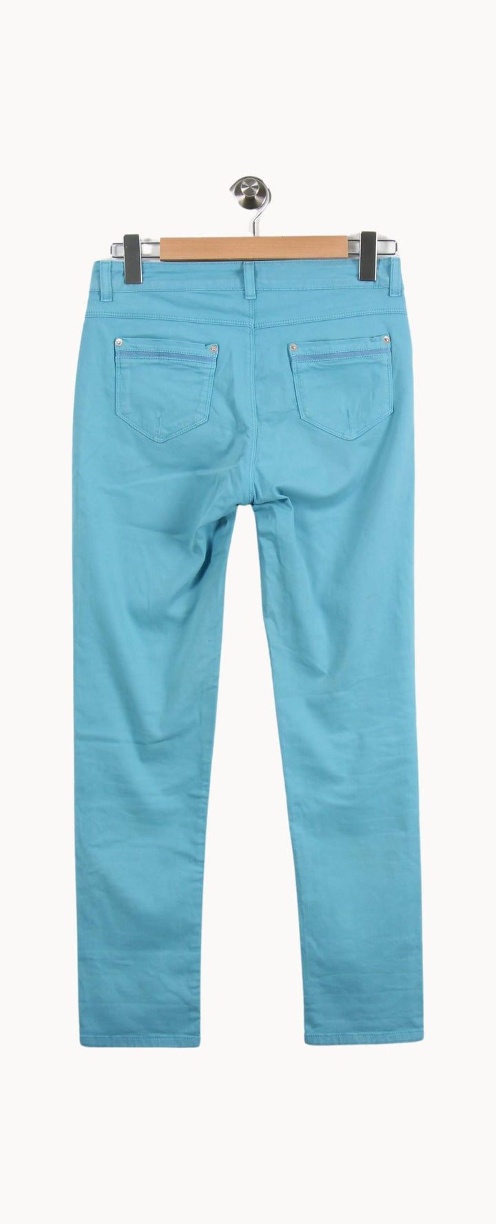 Pantalon Chino Bleu - Taille M/38 de la marque Maison 123 | PARAD45302 - Vendu par Paradigme - Image 4