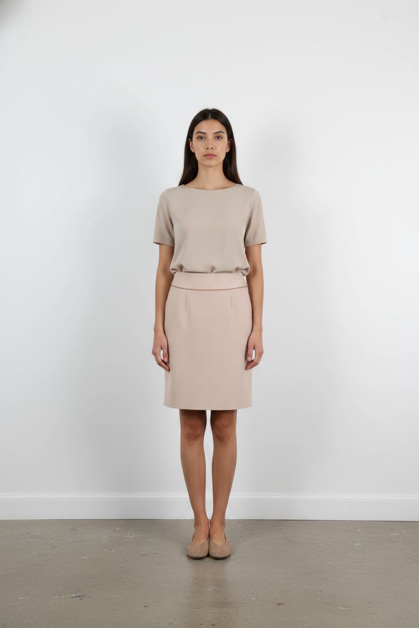 Jupe Crayon Rose - Taille S/36
