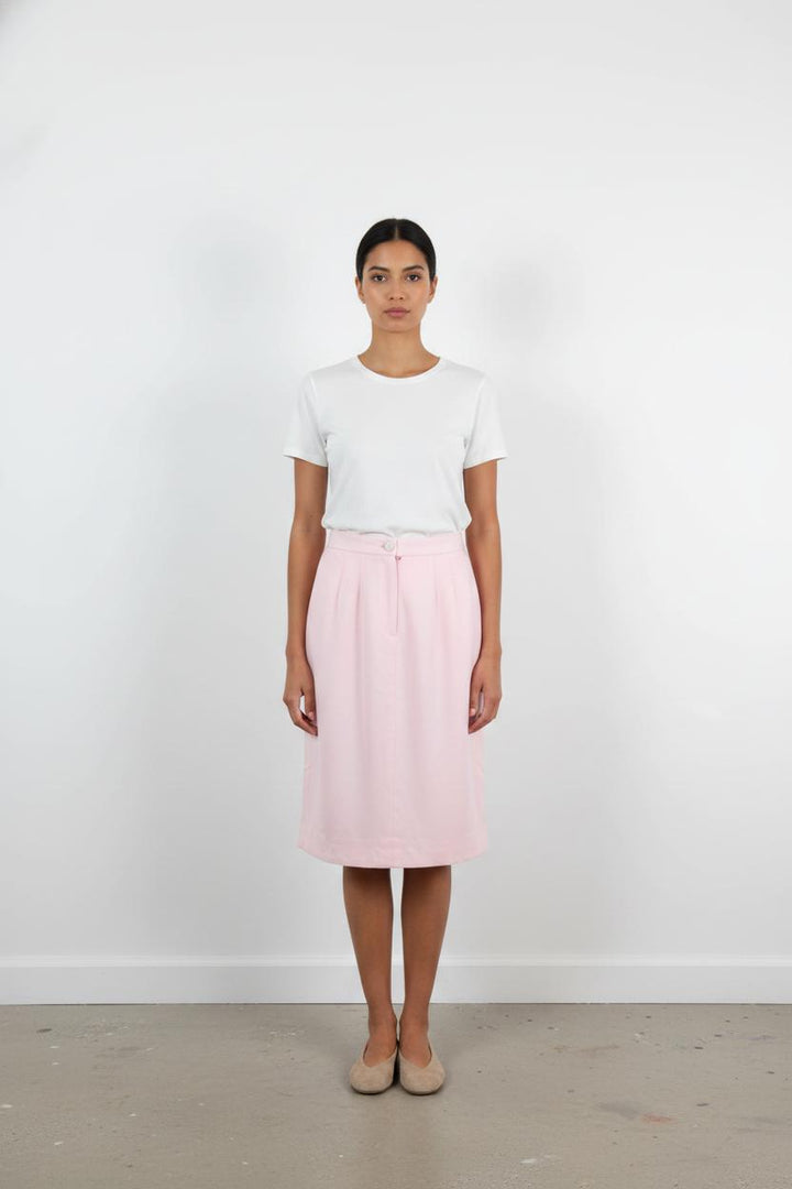 Jupe Midi Rose - Taille L/40