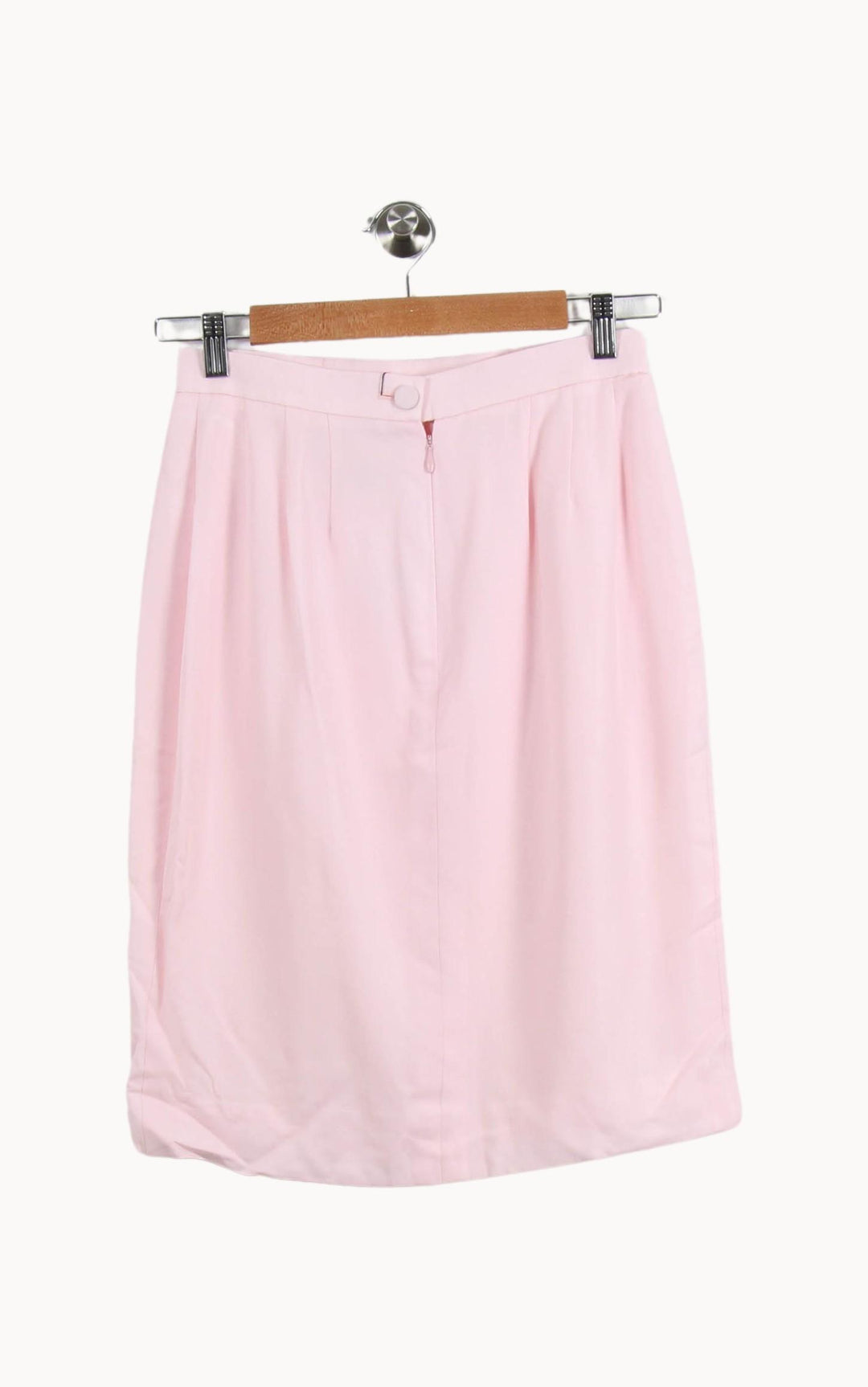 Jupe Midi Rose - Taille L/40 de la marque Ines de la Fressange Paris | PARAD45309 - Vendu par Paradigme - Image 2