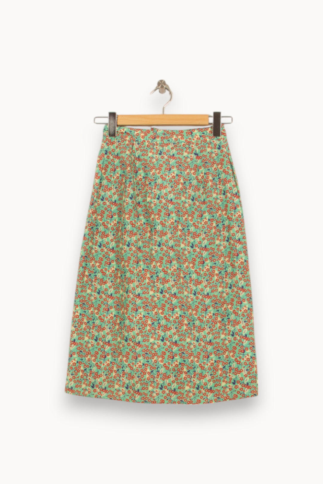 Jupe Longue Verte et Rouge - Taille S/36 de la marque Manoush | PARAD45314 - Vendu par Paradigme - Image 4